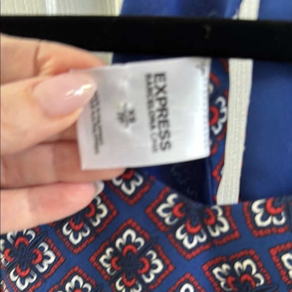 Express Asymmetrical Blue Camisole Top - Picture 3 of 4